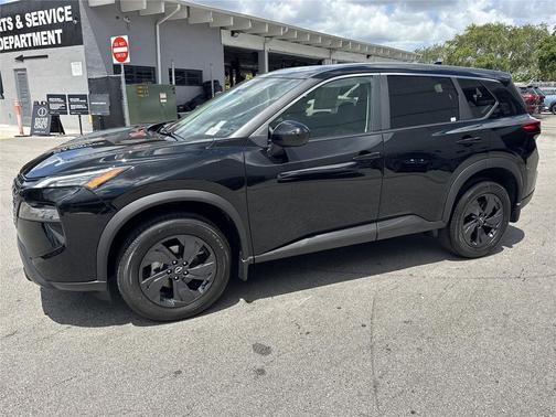 Super Black 2026 Nissan Rogue SV