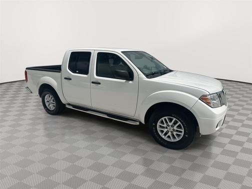 Glacier White 2019 Nissan Frontier SV