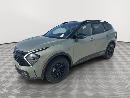 Jungle Green/Ebony Black Roof 2025 Kia Sportage S