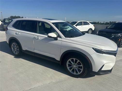 Platinum White Pearl 2023 Honda CR-V EX 2WD