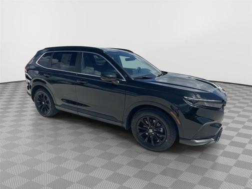 Crystal Black Pearl 2024 Honda CR-V Hybrid Sport FWD