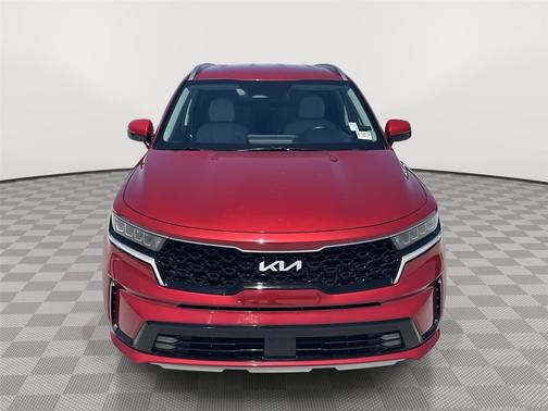 Runway Red 2023 Kia Sorento Hybrid EX