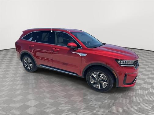 Runway Red 2023 Kia Sorento Hybrid EX