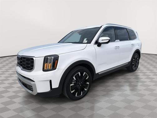 Glacial White Pearl 2024 Kia Telluride SX Prestige
