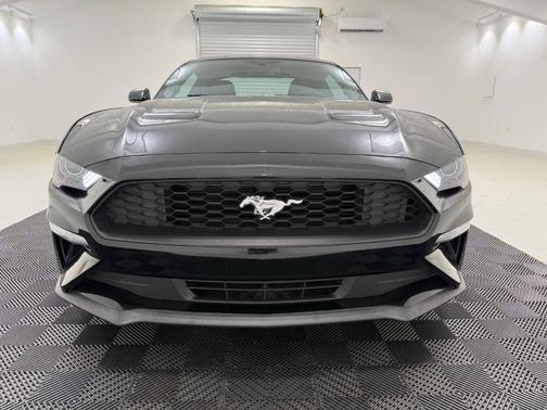 Shadow Black 2018 Ford Mustang EcoBoost