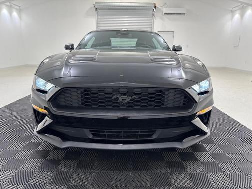 Shadow Black 2023 Ford Mustang EcoBoost Premium