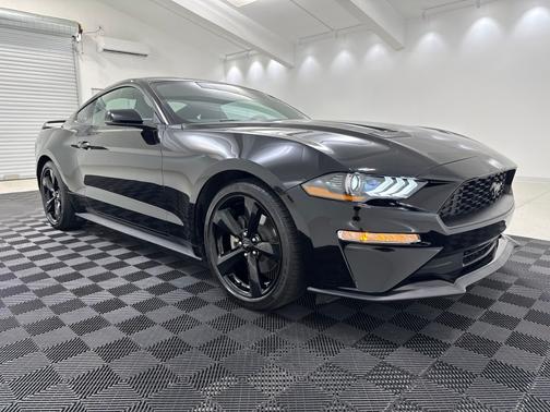 Shadow Black 2023 Ford Mustang EcoBoost Premium