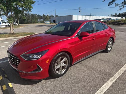 Calypso Red 2021 Hyundai SONATA SE