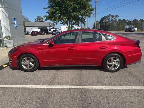 Calypso Red 2021 Hyundai SONATA SE