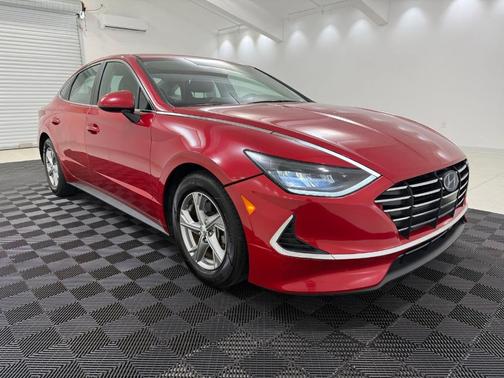 Calypso Red 2021 Hyundai SONATA SE