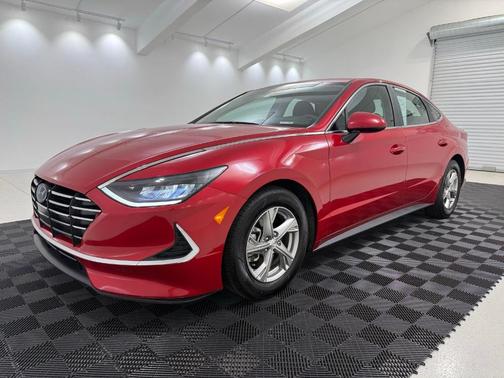 Calypso Red 2021 Hyundai SONATA SE