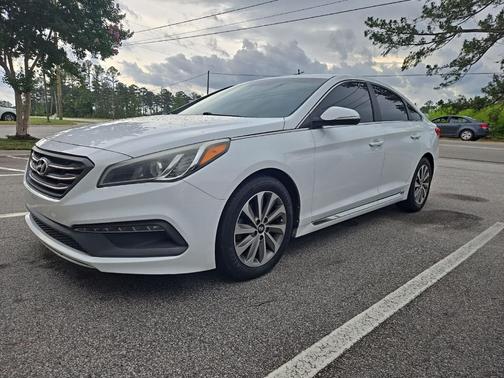 Quartz White Pearl 2015 Hyundai SONATA Sport