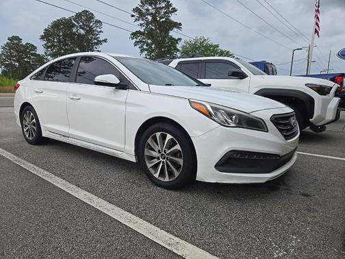 Quartz White Pearl 2015 Hyundai SONATA Sport