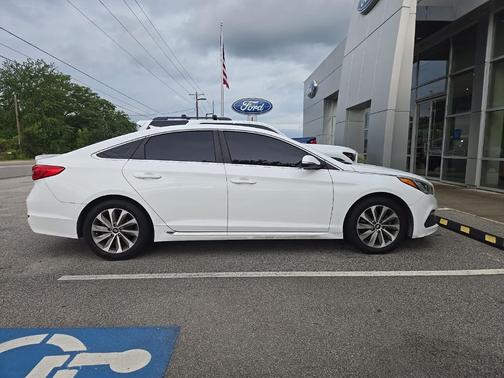 Quartz White Pearl 2015 Hyundai SONATA Sport