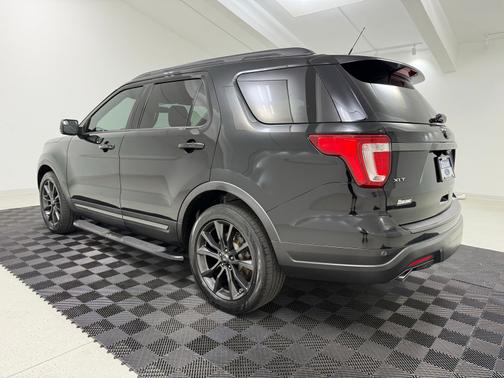 Shadow Black 2018 Ford Explorer XLT