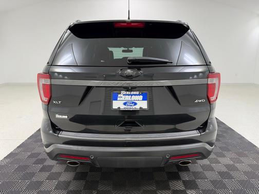 Shadow Black 2018 Ford Explorer XLT