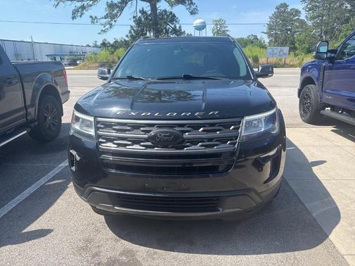 Shadow Black 2018 Ford Explorer XLT