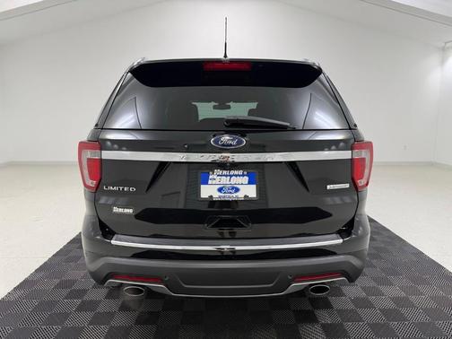 Shadow Black 2018 Ford Explorer Limited