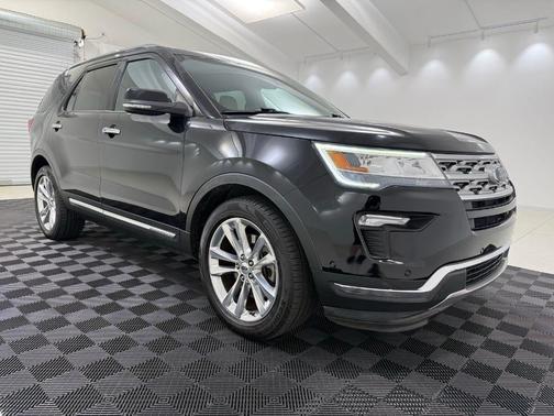 Shadow Black 2018 Ford Explorer Limited