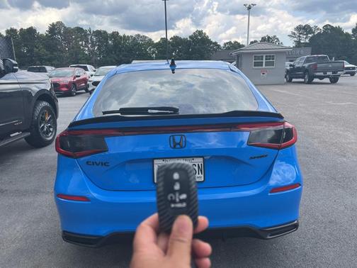 Blue 2024 Honda Civic Sport