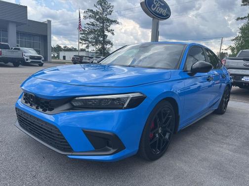 Blue 2024 Honda Civic Sport