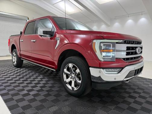 Red Metallic 2023 Ford F-150 Lariat