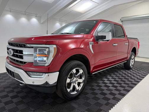 Red Metallic 2023 Ford F-150 Lariat