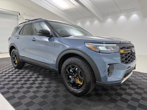 Vapor Blue Metallic 2026 Ford Explorer Tremor