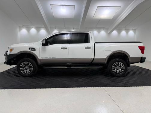 White 2019 Nissan Titan XD Platinum Reserve