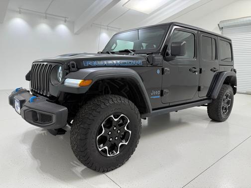Black Clearcoat 2021 Jeep Wrangler Unlimited Rubicon 4xe