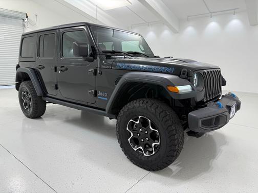 Black Clearcoat 2021 Jeep Wrangler Unlimited Rubicon 4xe