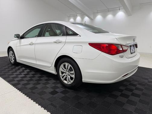 Shimmering White Mica 2013 Hyundai SONATA GLS