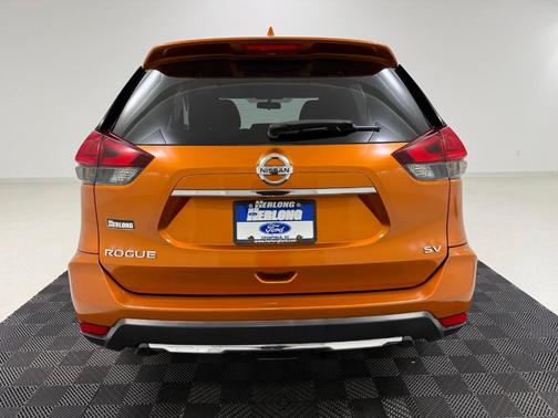Monarch Orange 2017 Nissan Rogue SV