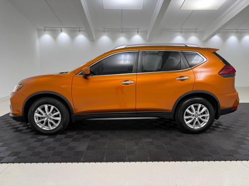 Monarch Orange 2017 Nissan Rogue SV