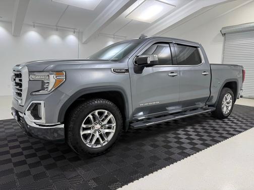 Satin Steel Metallic 2020 GMC Sierra 1500 SLT