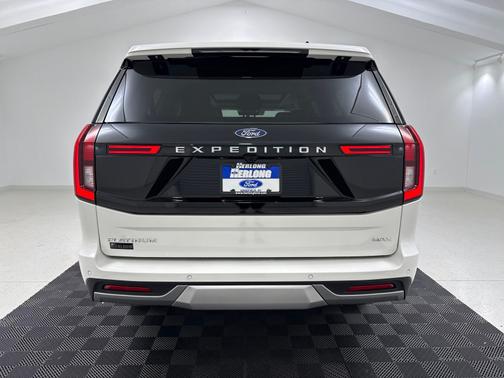 White Metallic 2026 Ford Expedition Max Platinum