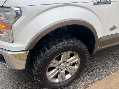 White Platinum Metallic Tri-Coat 2018 Ford F-150 King Ranch
