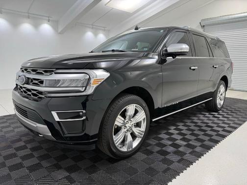 Agate Black Metallic 2023 Ford Expedition Max Platinum