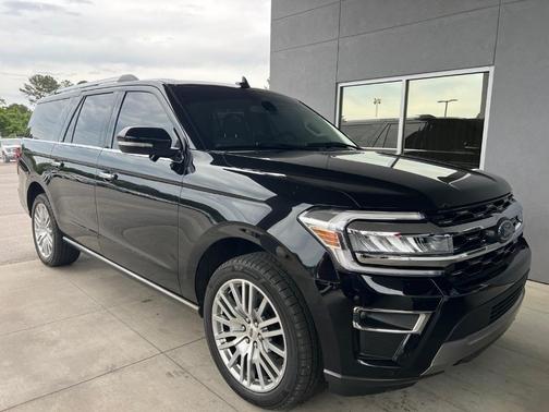 Agate Black Metallic 2024 Ford Expedition Max Limited