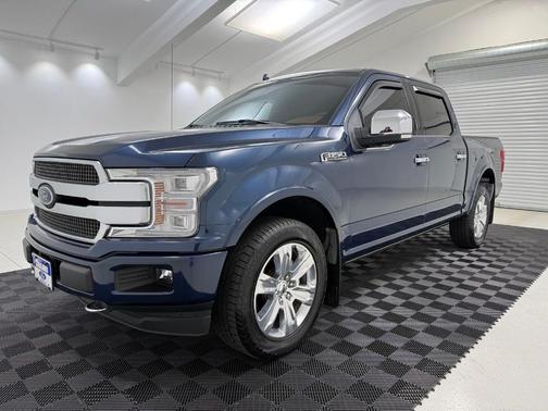 Blue Jeans Metallic 2019 Ford F-150 Platinum