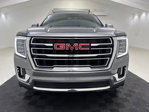 Satin Steel Metallic 2022 GMC Yukon SLT