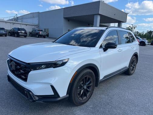 White 2024 Honda CR-V Hybrid Sport-L
