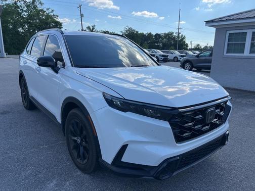 White 2024 Honda CR-V Hybrid Sport-L