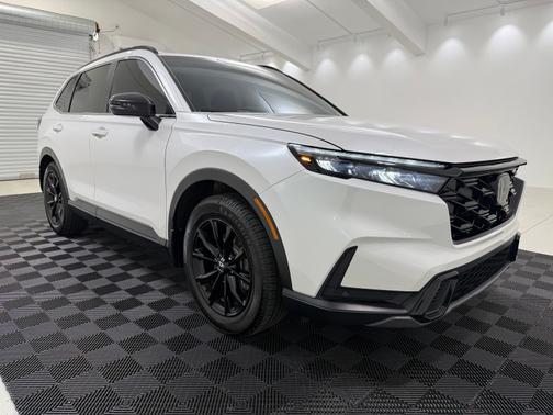 White 2024 Honda CR-V Hybrid Sport-L