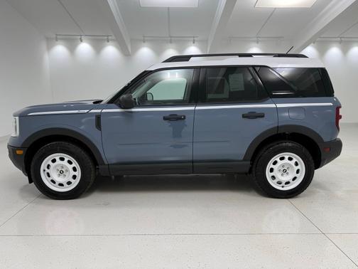 Azure Gray Metallic Tri-Coat 2025 Ford Bronco Sport Heritage