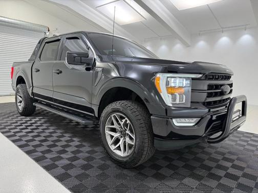 Agate Black Metallic 2022 Ford F-150 Lariat