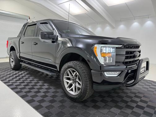 Agate Black Metallic 2022 Ford F-150 Lariat