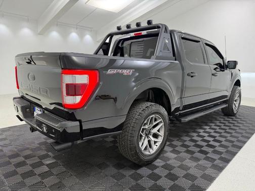 Agate Black Metallic 2022 Ford F-150 Lariat
