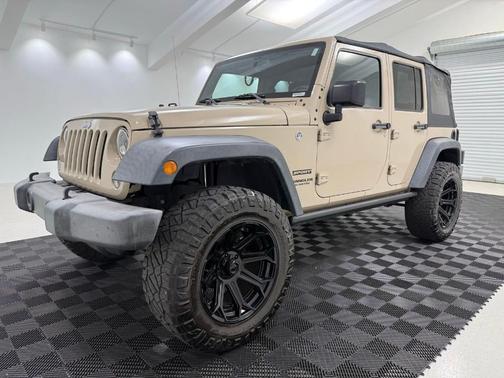 Mojave Sand Clearcoat 2016 Jeep Wrangler Unlimited Sport
