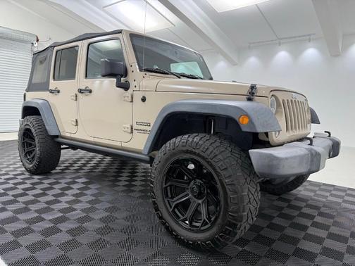 Mojave Sand Clearcoat 2016 Jeep Wrangler Unlimited Sport